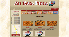 Desktop Screenshot of langford.alibabapizza.ca